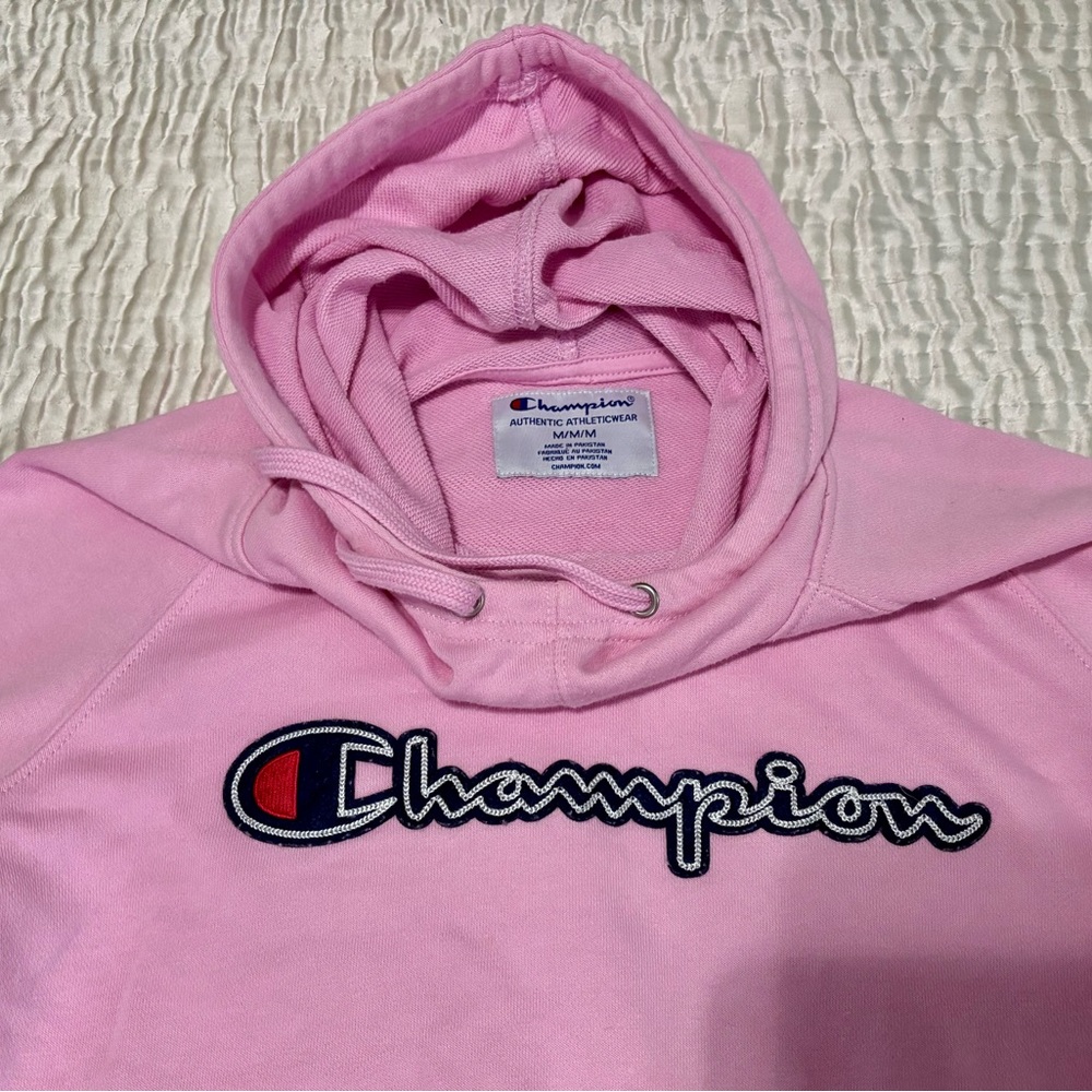 Champion Pink Hoodie size M